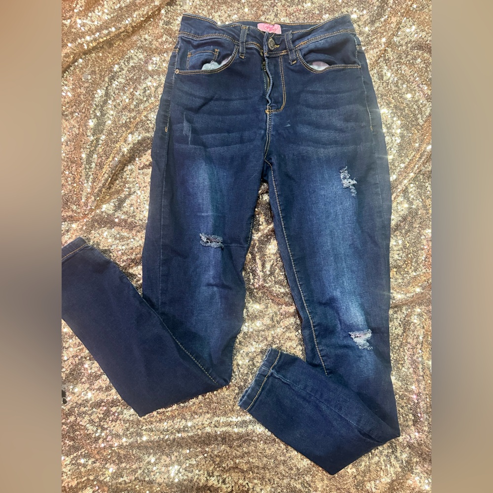 Juniors sz 1 dark wash skinny Jeans